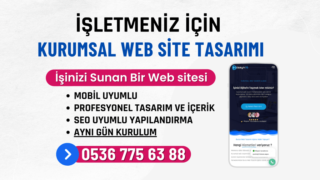Bursa Web Tasarım