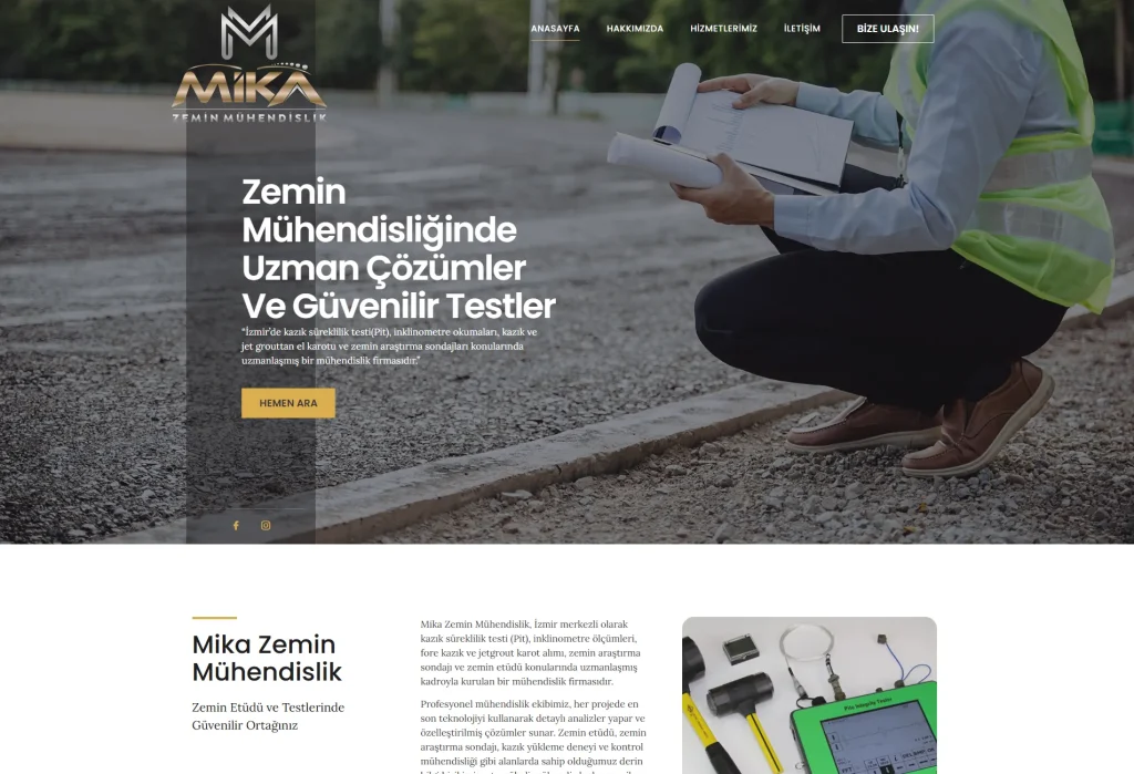 Örnek Kurumsal Web Site Referansı 1