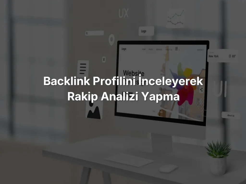 Backlink Profilini İnceleyerek Rakip Analizi Yapma