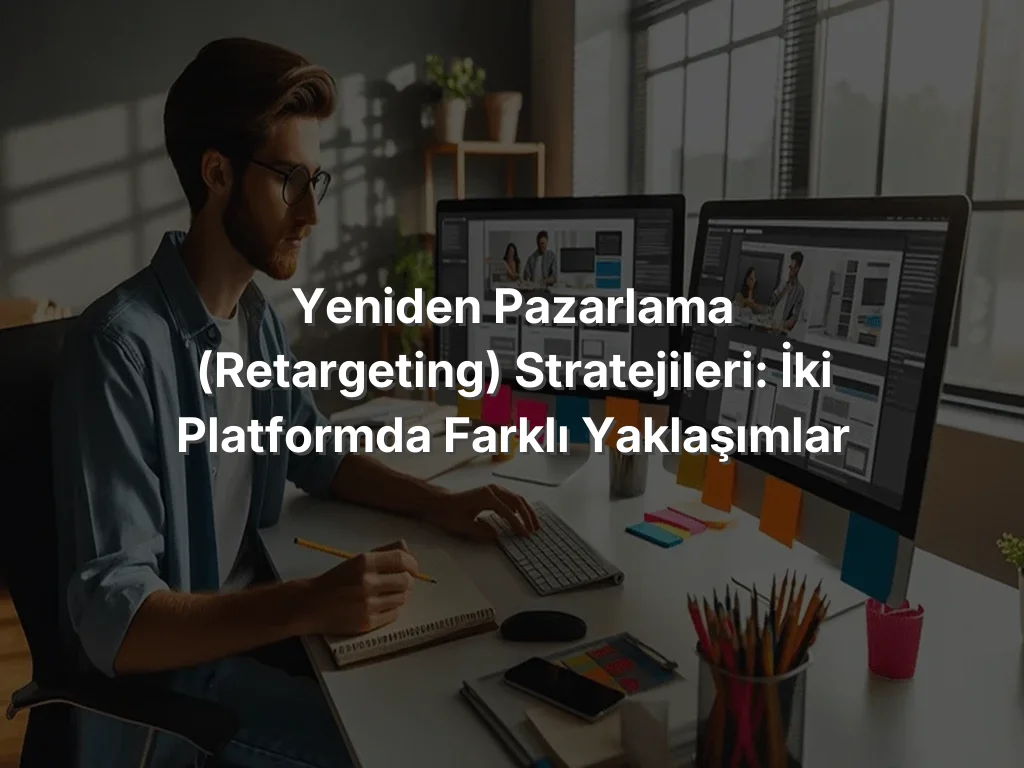 
Yeniden Pazarlama (Retargeting) Stratejileri: İki Platformda Farklı Yaklaşımlar
