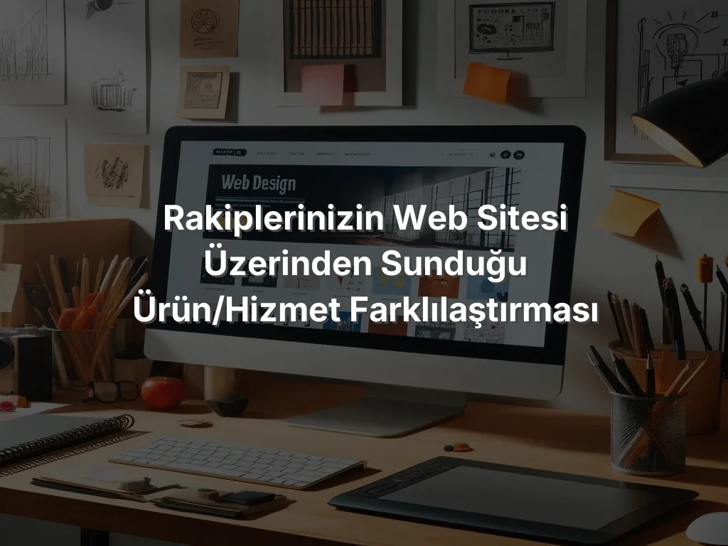 
Rakiplerinizin Web Sitesi Üzerinden Sunduğu Ürün/Hizmet Farklılaştırması
