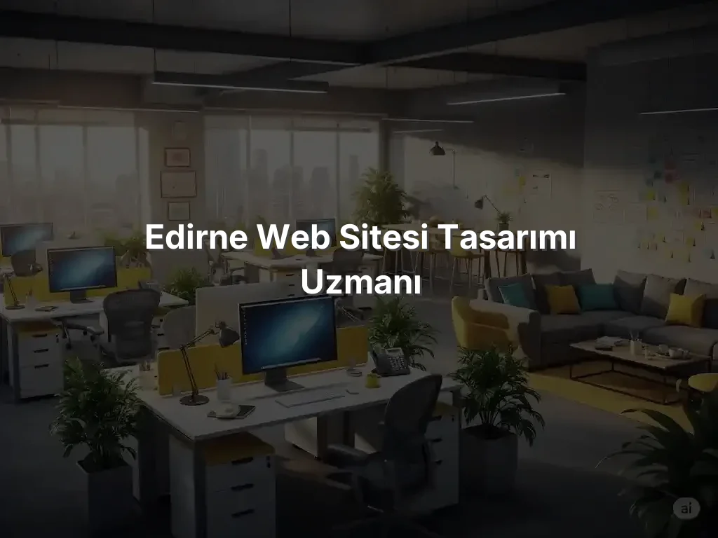 Edirne Web Sitesi Tasarımı Uzmanı
