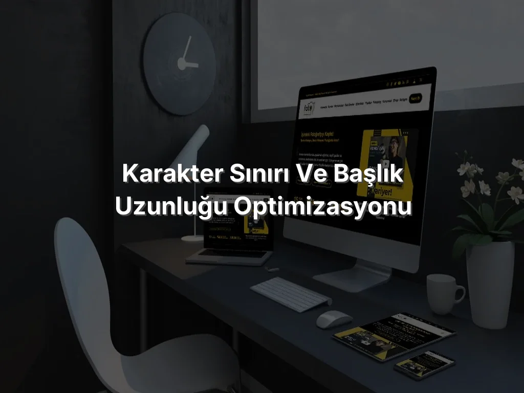 Karakter Sınırı ve Başlık Uzunluğu Optimizasyonu