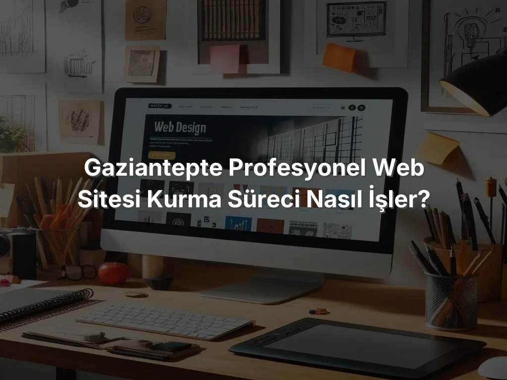 
Gaziantepte Profesyonel Web Sitesi Kurma Süreci Nasıl İşler?
