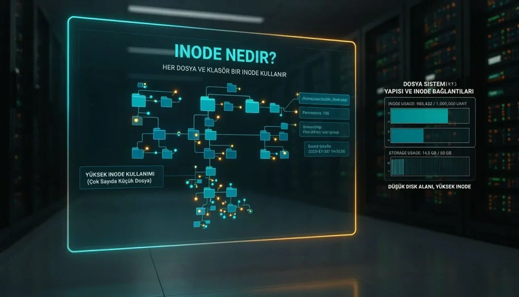 Inode Nedir? Hosting Paketlerinde Neden Önemlidir?